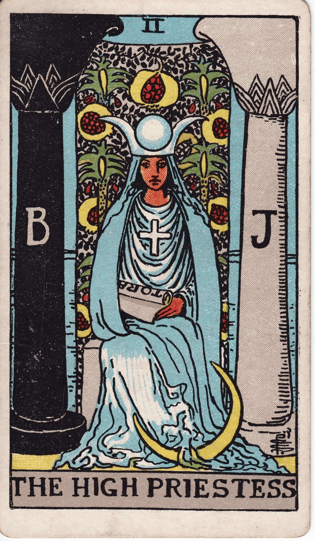 Svećenica tarot karta rođenja