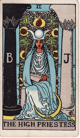 Svećenica tarot karta