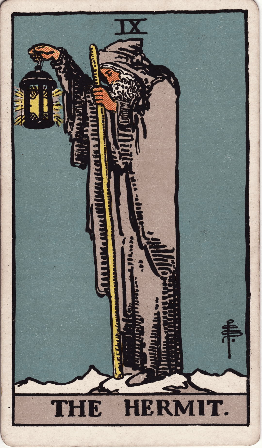 Pustinjak tarot karta rođenja