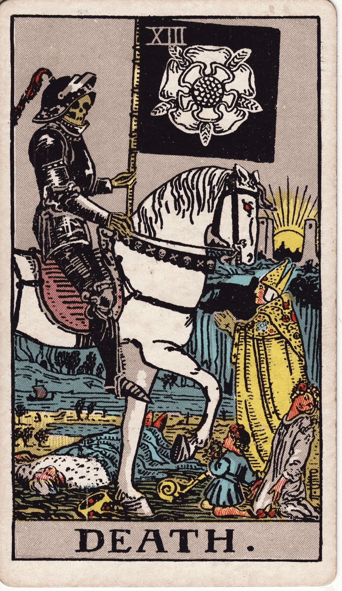 Smrt tarot karta