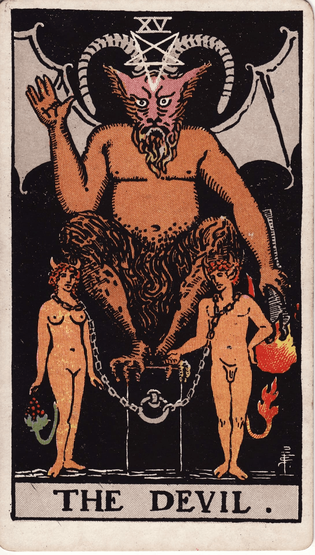 Đavao tarot karta