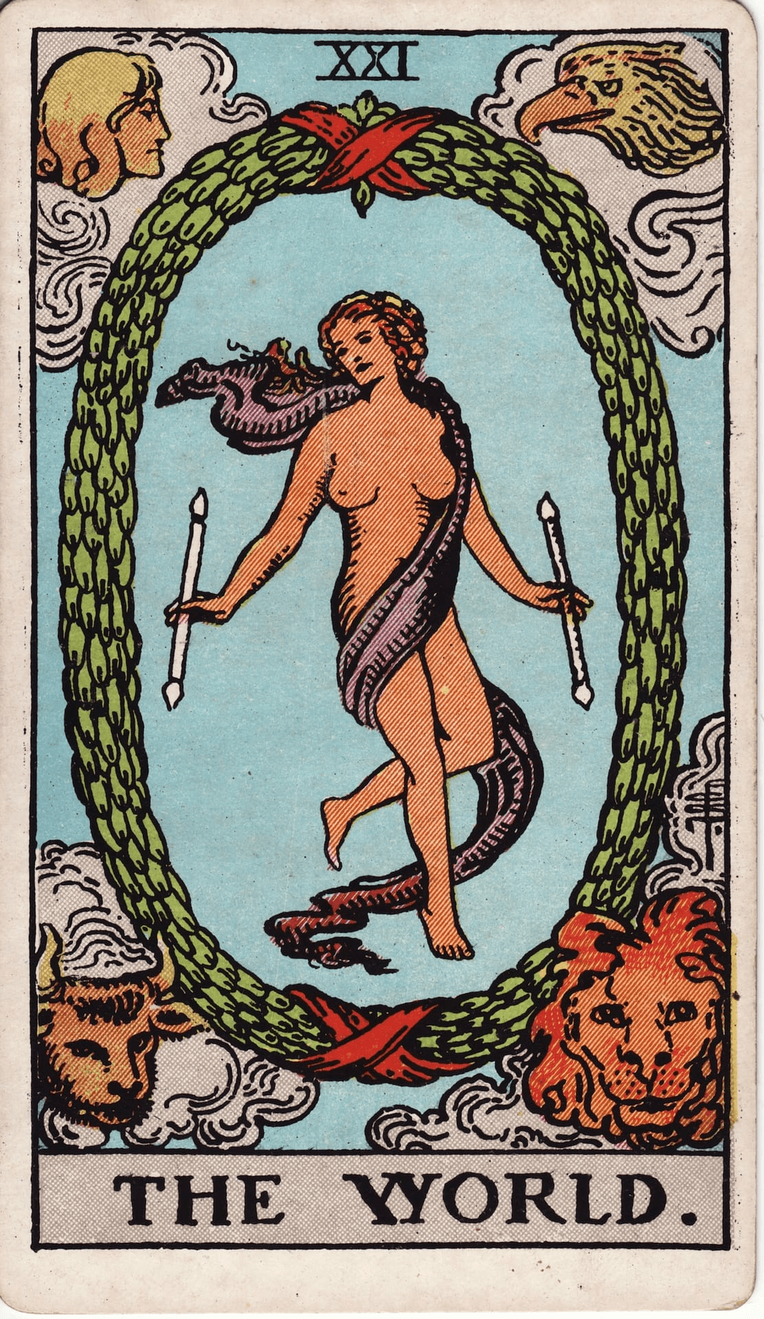 Tarot karta 21-world
