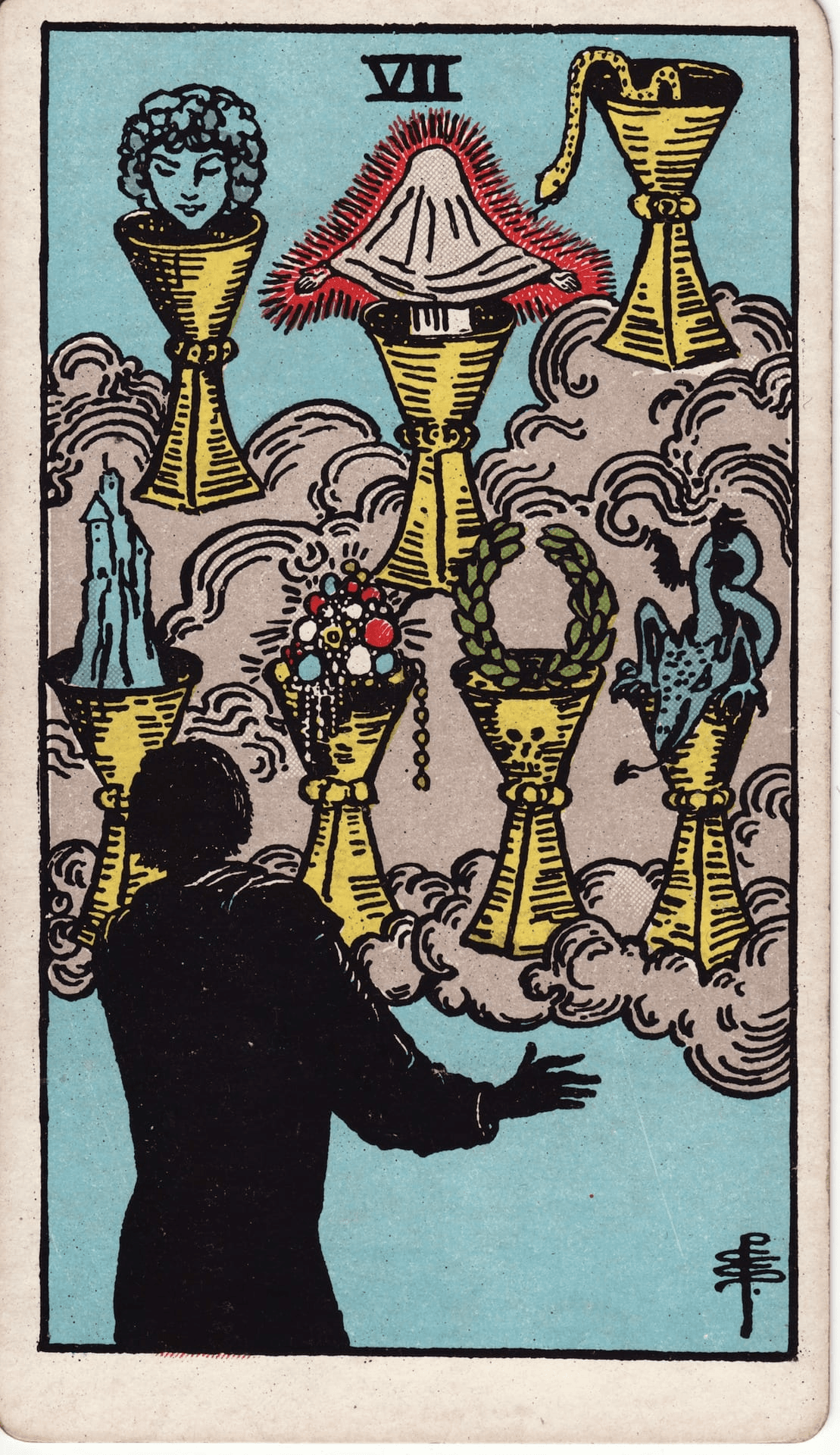 Sedmica Pehari tarot karta