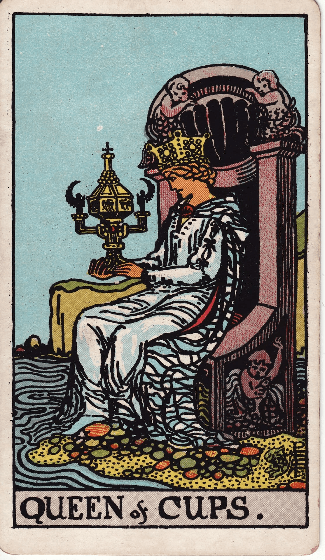 Kraljica Pehari tarot karta