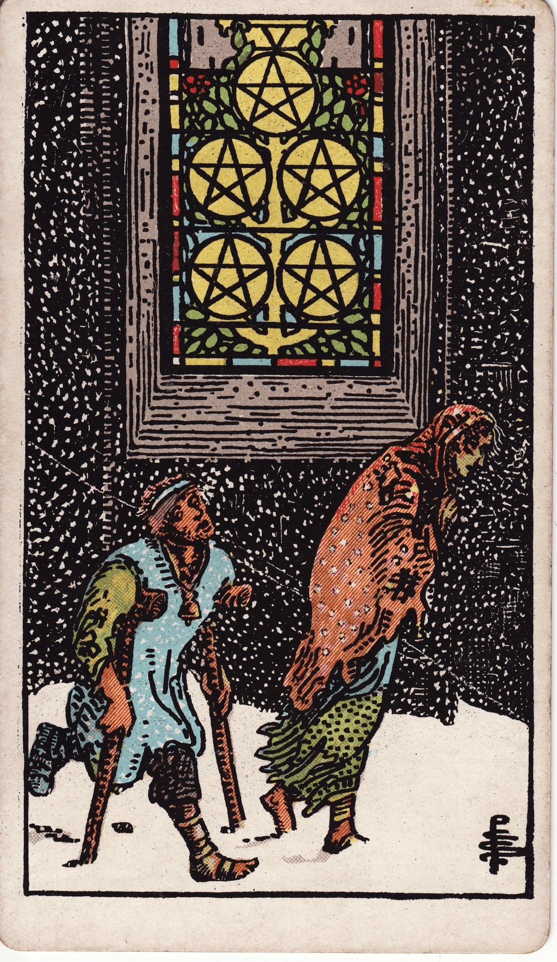 Petica Pentakli tarot karta