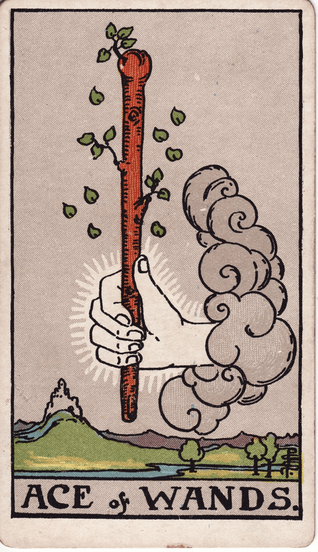 As Štapovi tarot karta