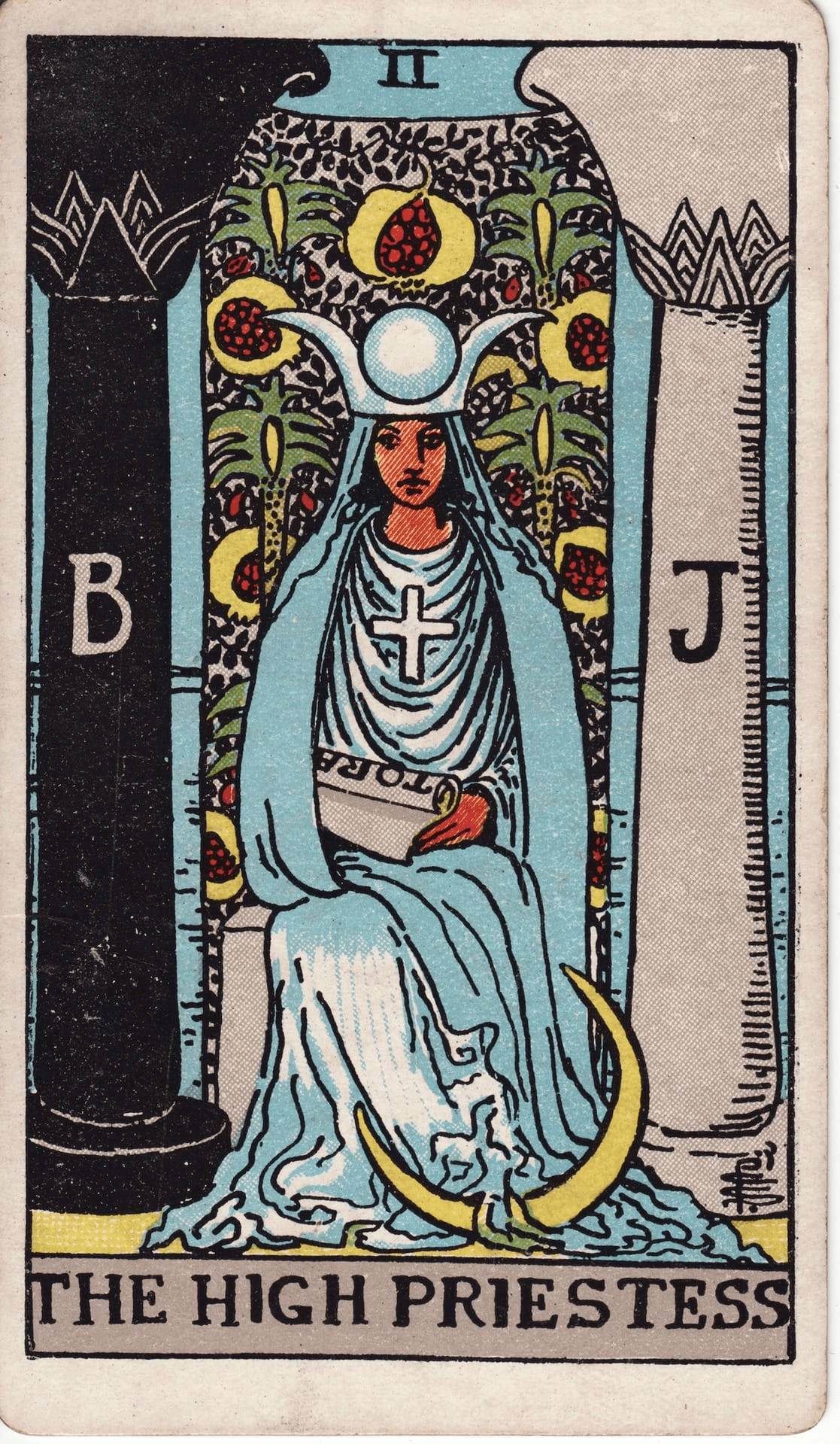 Svećenica tarot karta