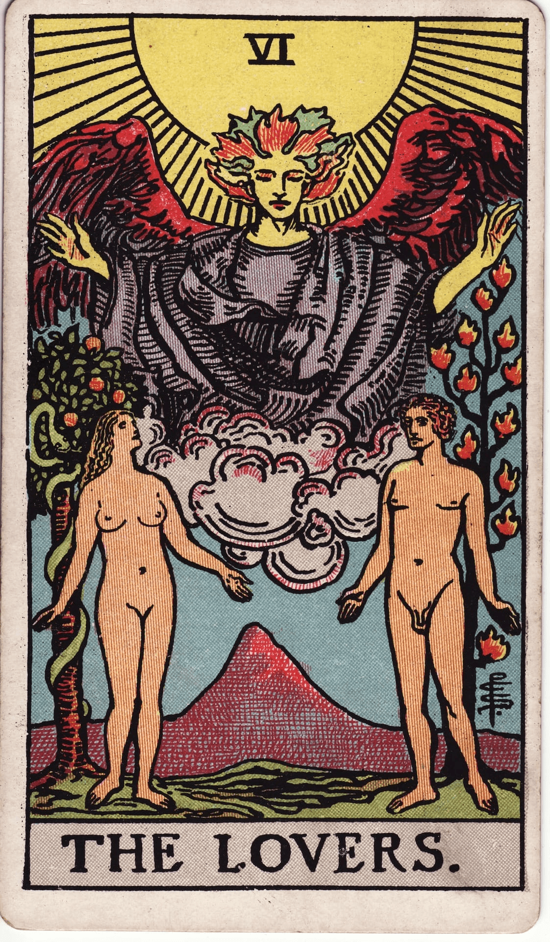 Ljubavnici tarot karta