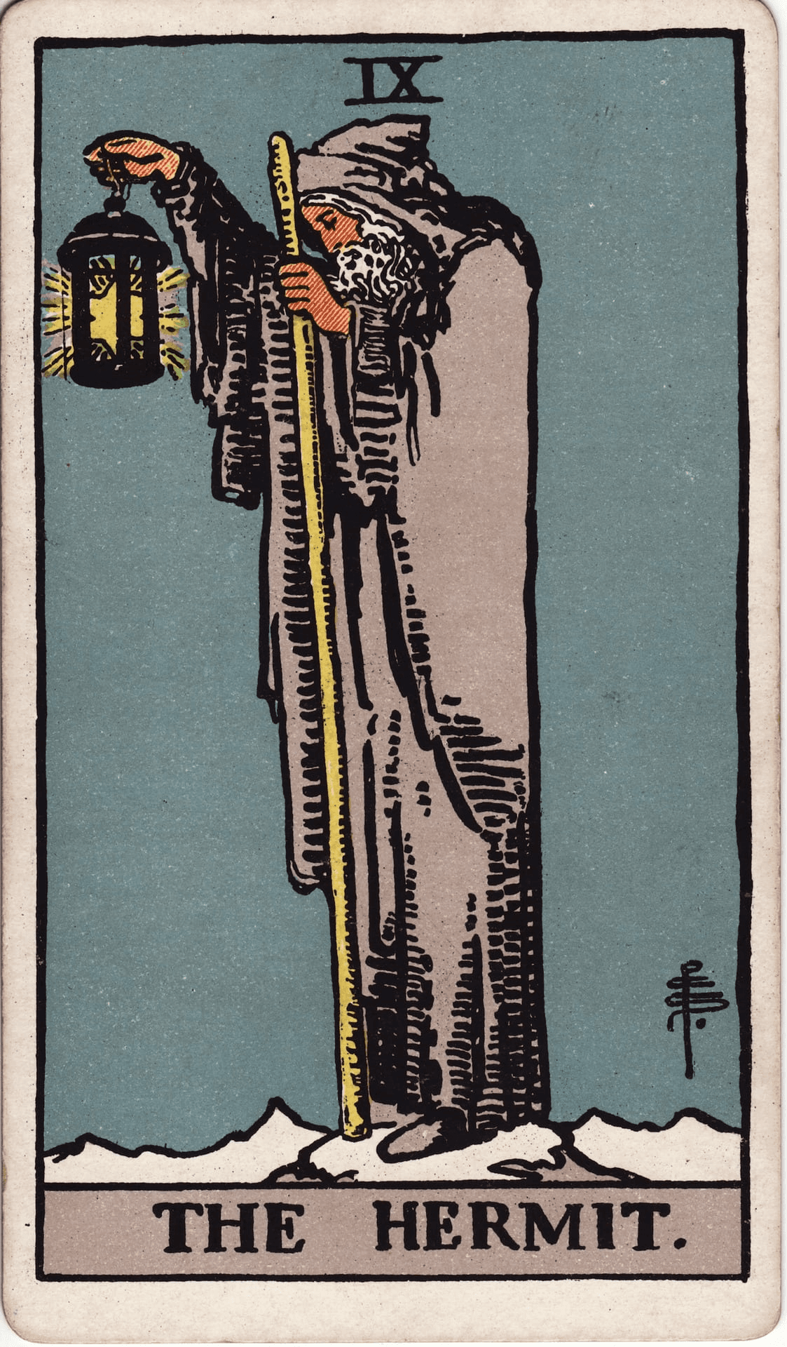 Pustinjak tarot karta