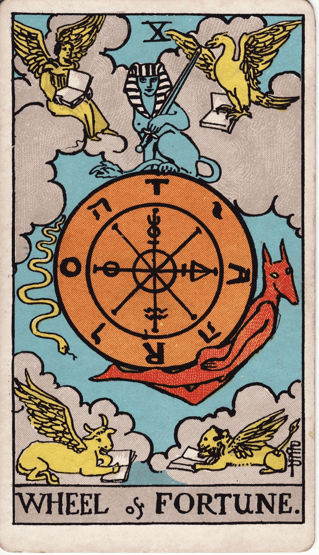 Kotač sreće tarot karta