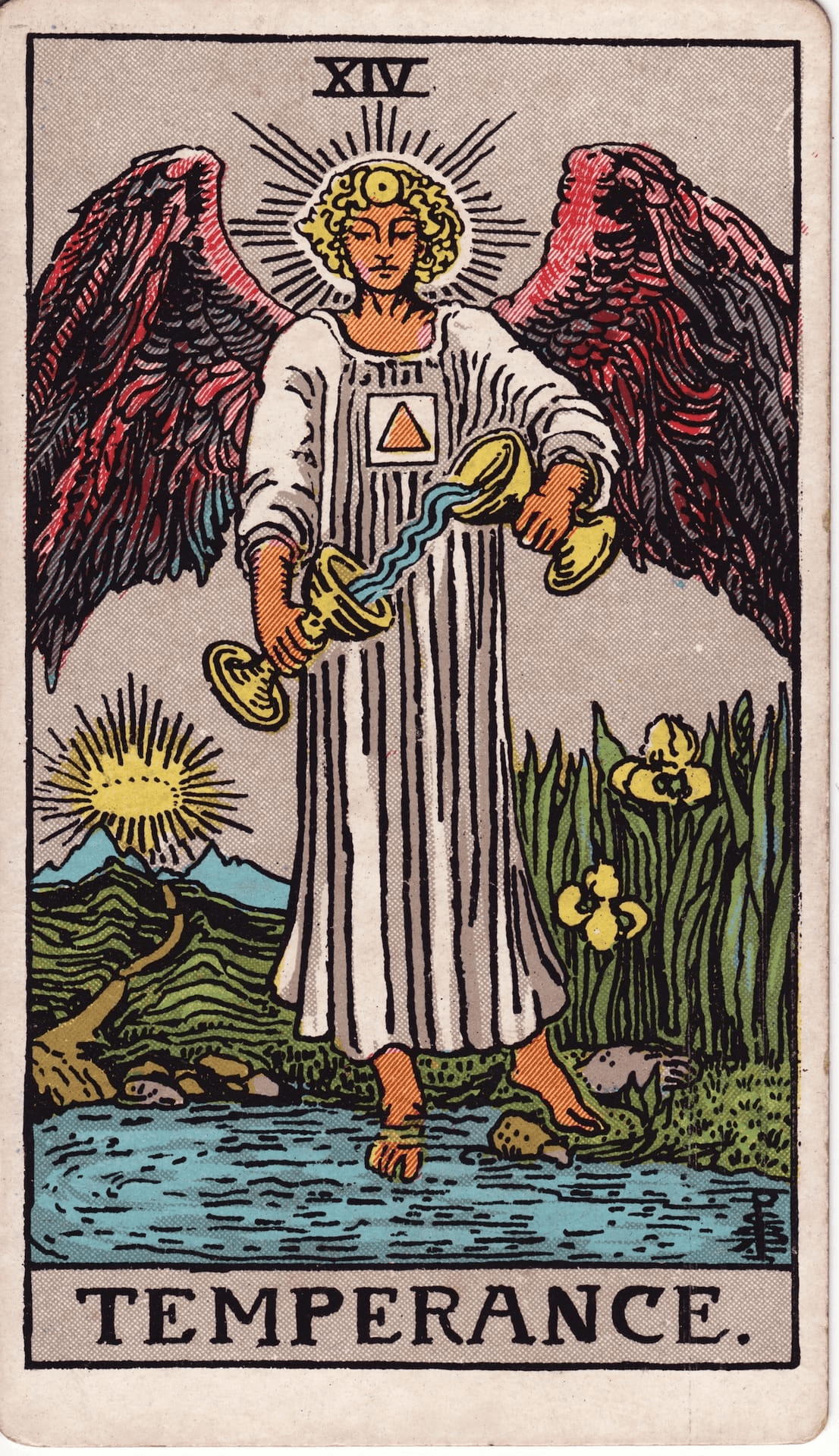 Umjerenost tarot karta