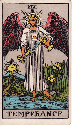 Umjerenost tarot karta