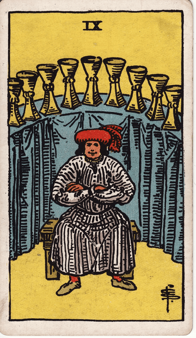 Devetka Pehari tarot karta