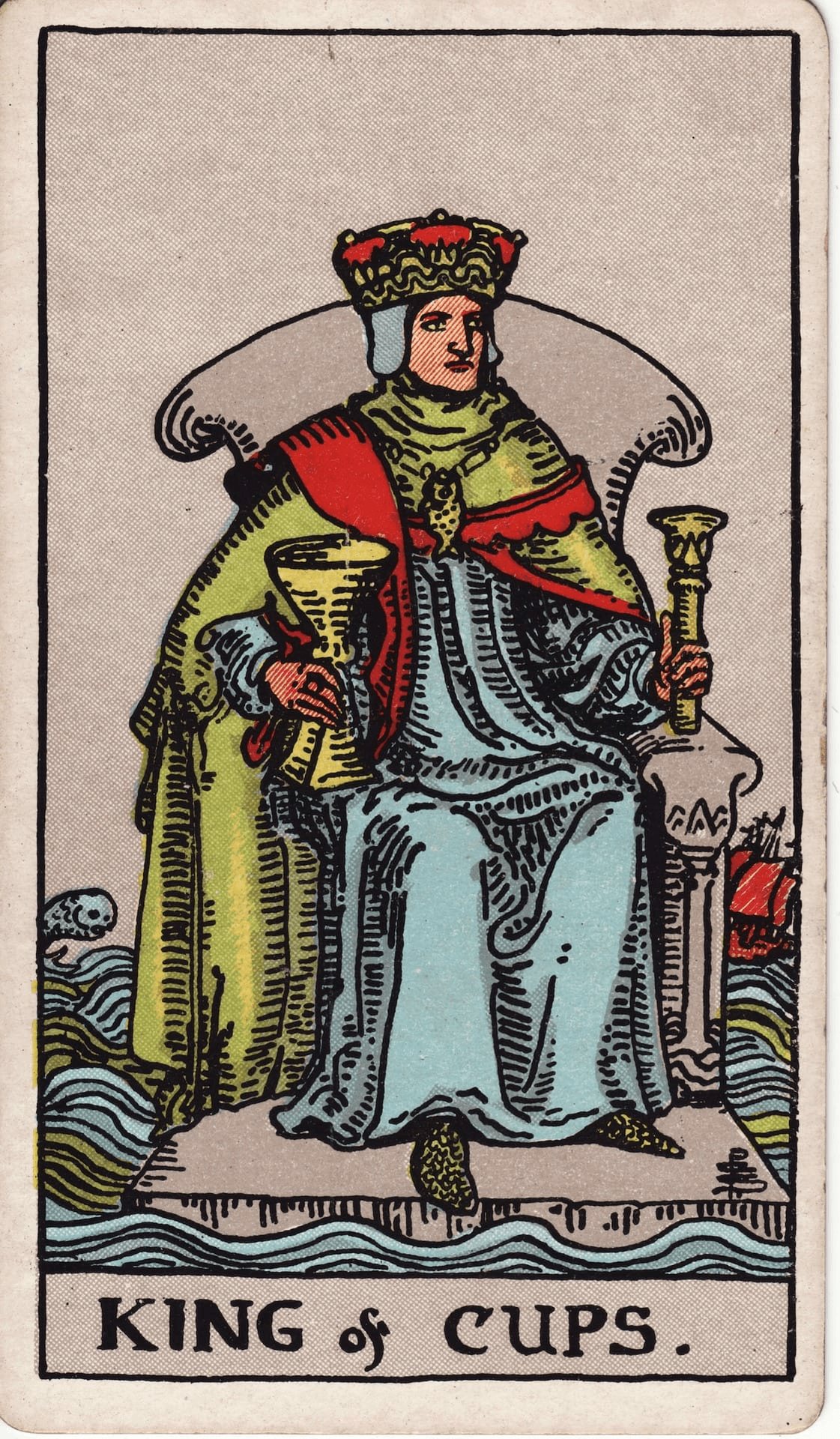 Kralj Pehari tarot karta