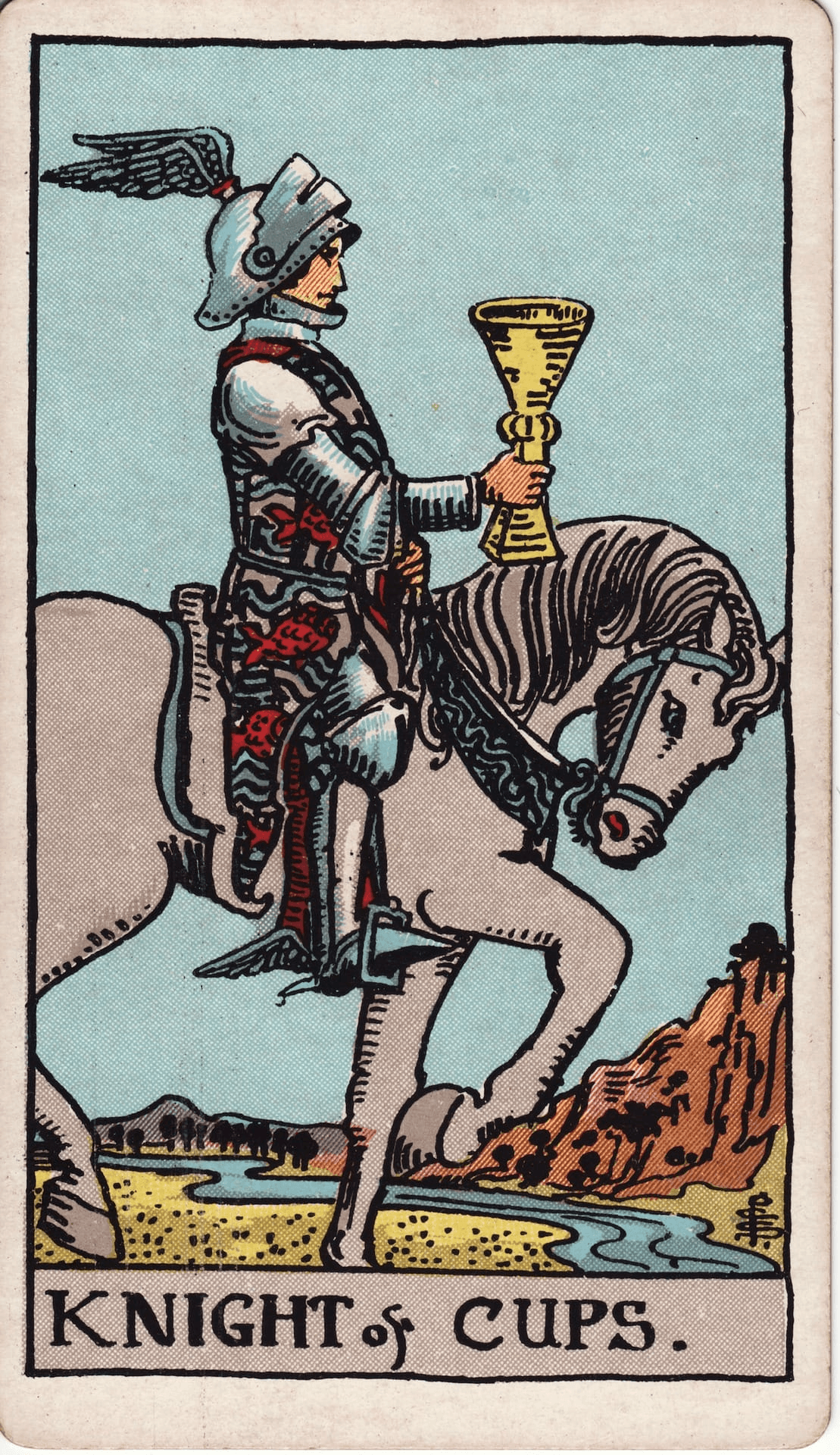 Vitez Pehari tarot karta