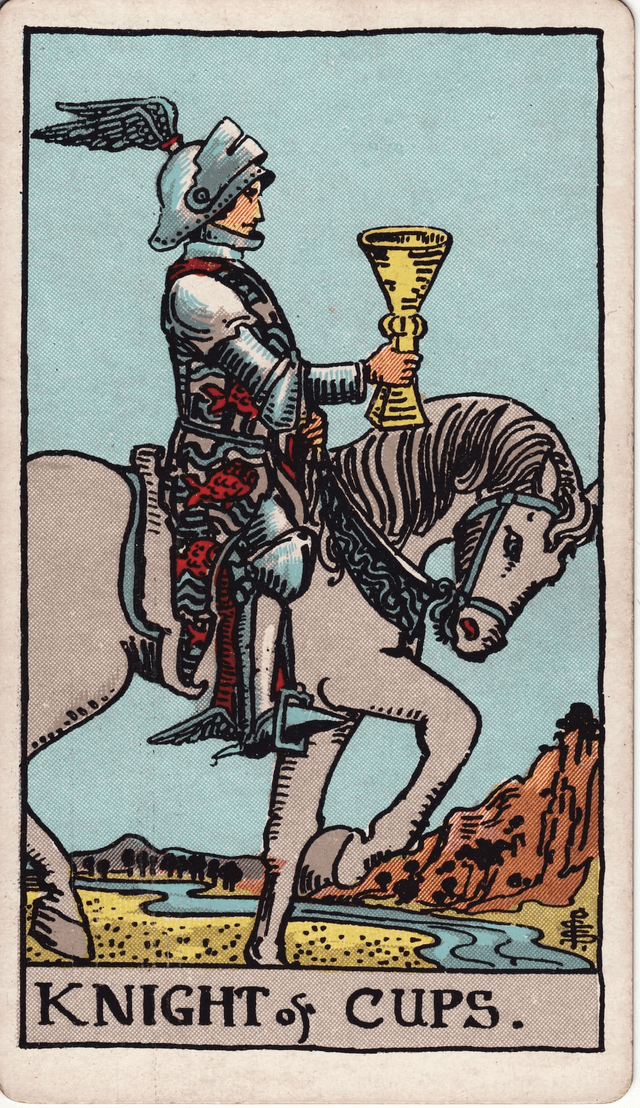 Vitez Pehari tarot karta