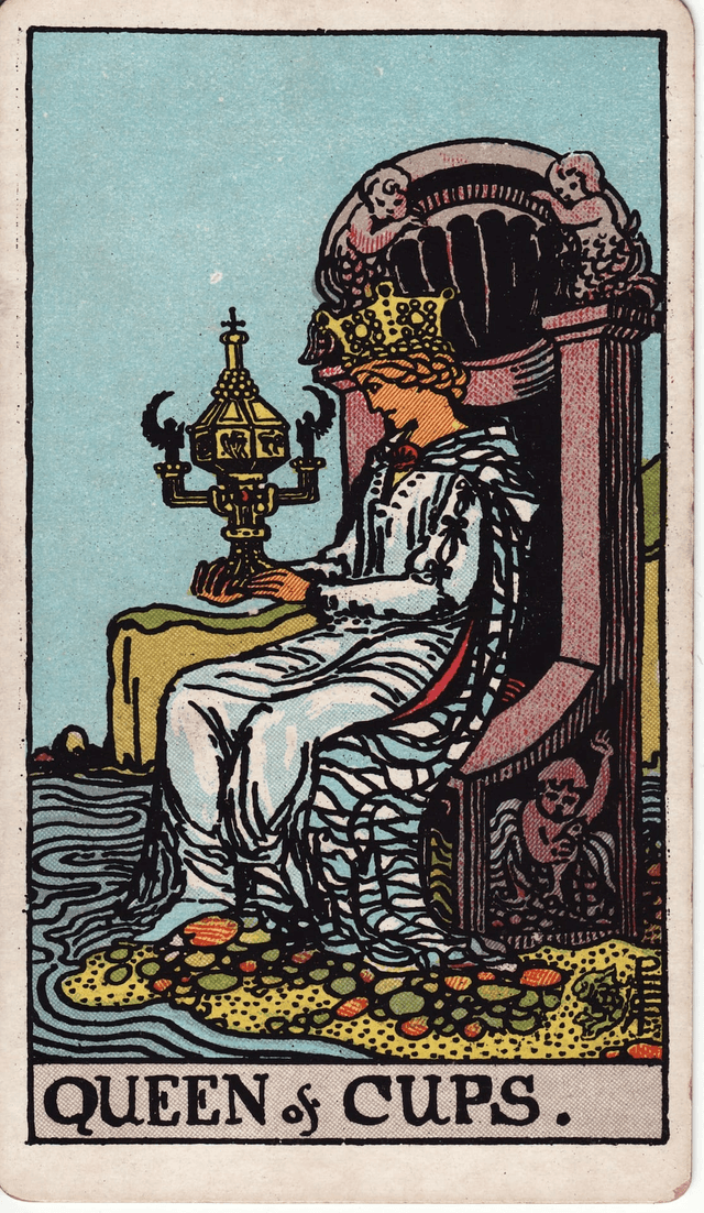 Kraljica Pehari tarot karta
