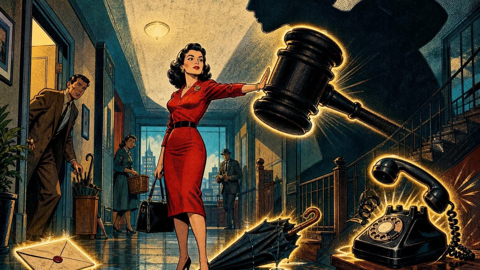 Retro strip ilustracija uz poruku dana „Prije nego presudimo”