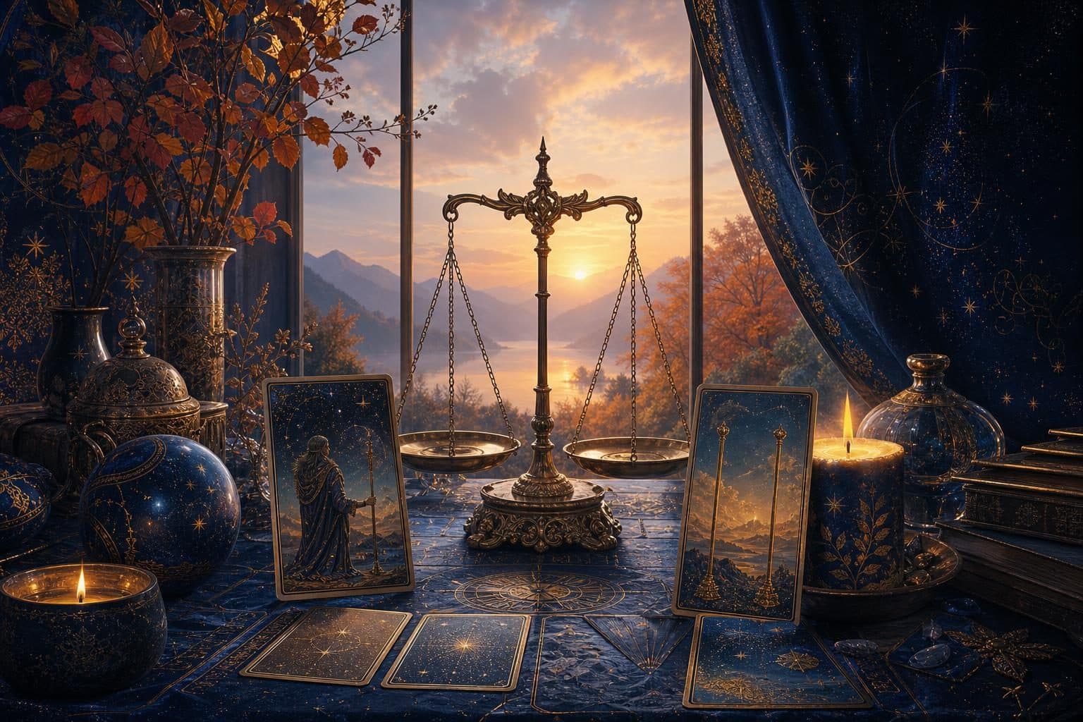 Tarot horoskop 22.10.2026: Pravda i Dvojka štapova